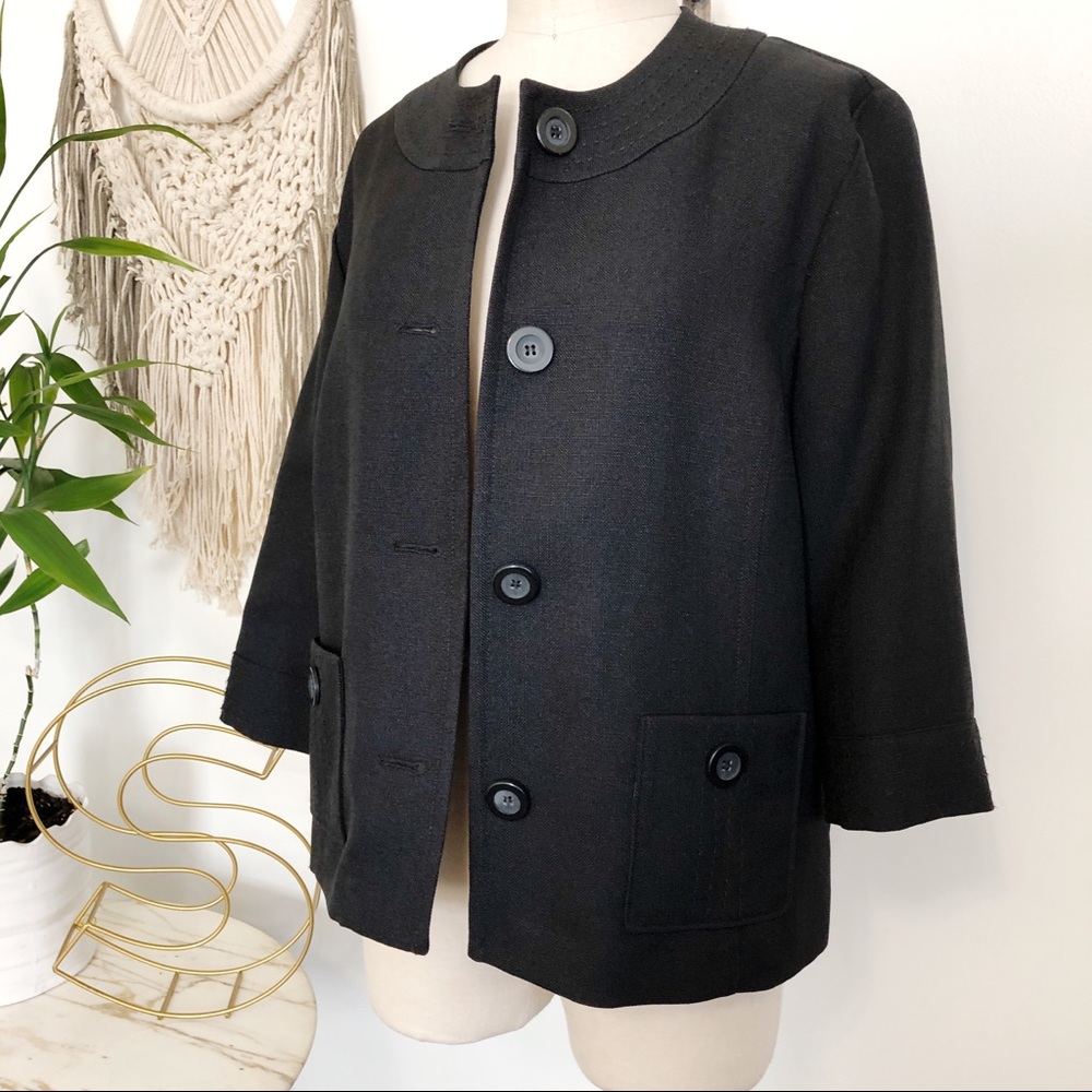 Alfred Dunner Petite Cropped Blazer